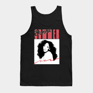 Donna summer///original retro fan art Tank Top